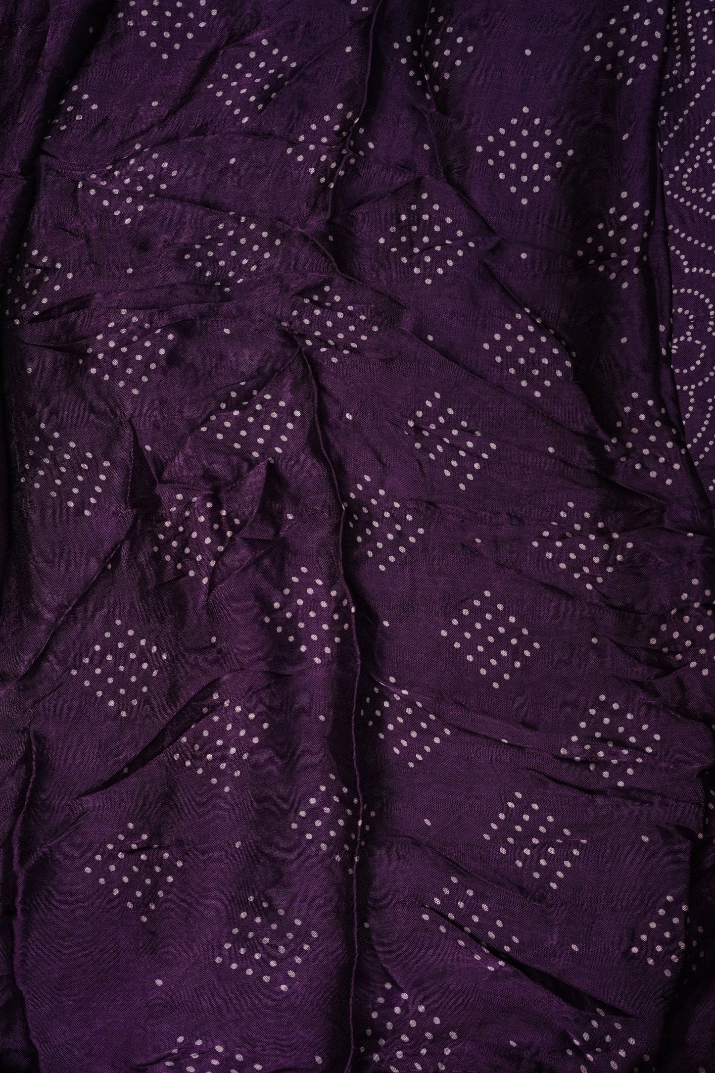 Gajji Silk Saree-Deep Purple