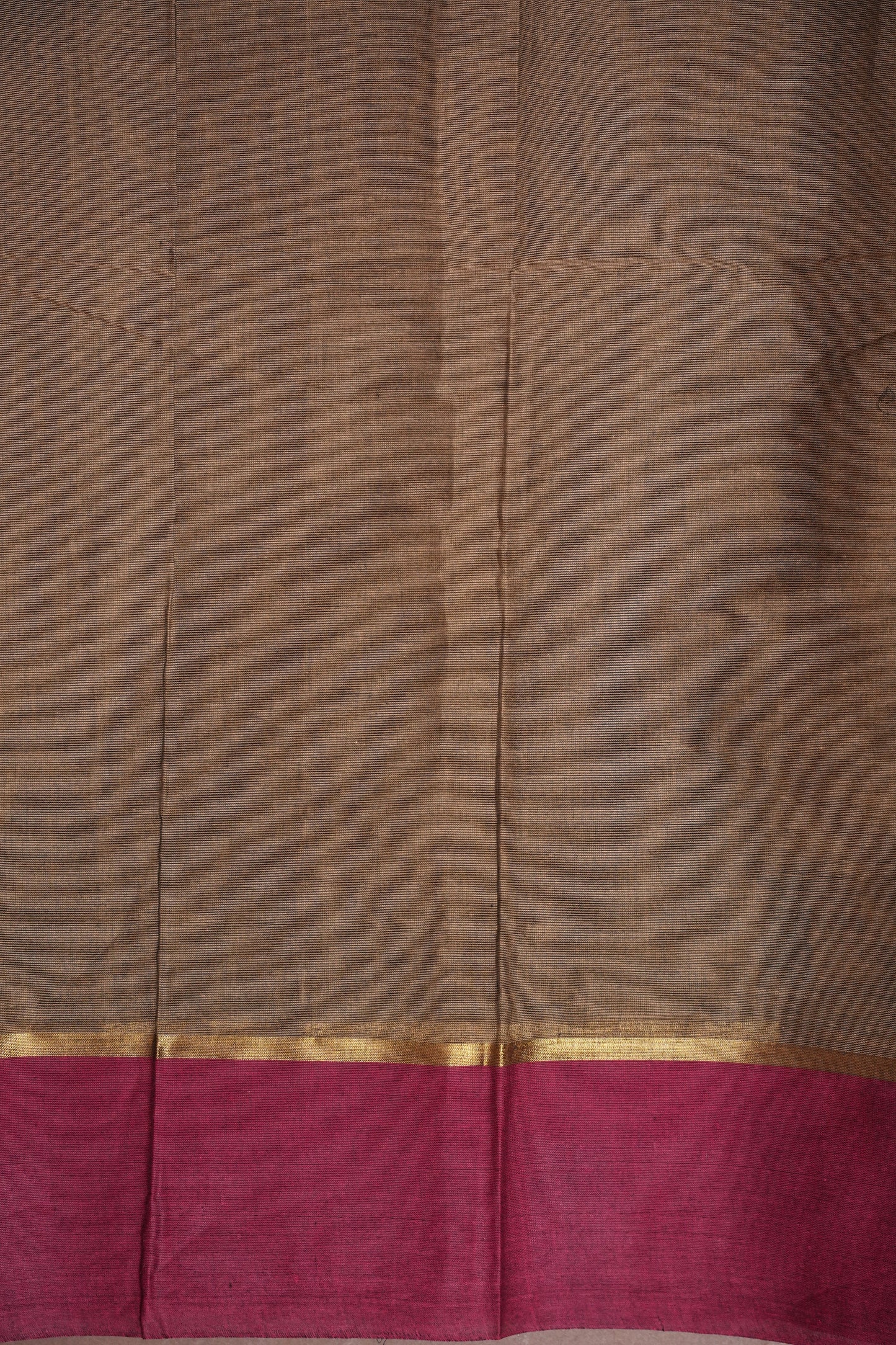 Chettinad Cotton Saree - Brown