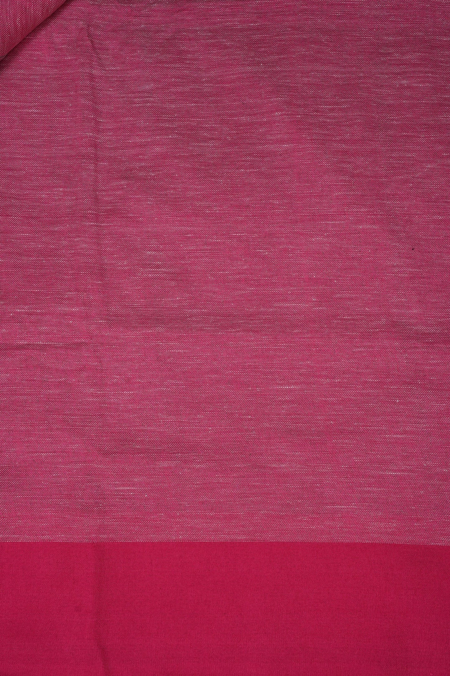 Pure Linen Saree with Tassles - Grey & Pink