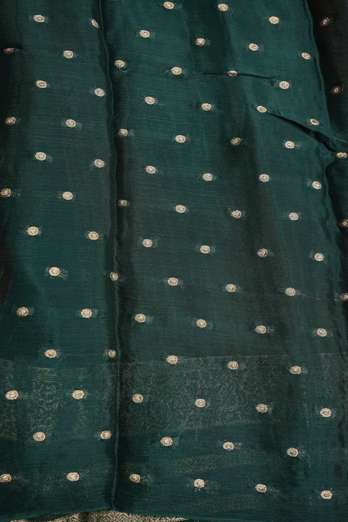 Georgette Crepe Sarees - Rani Pink