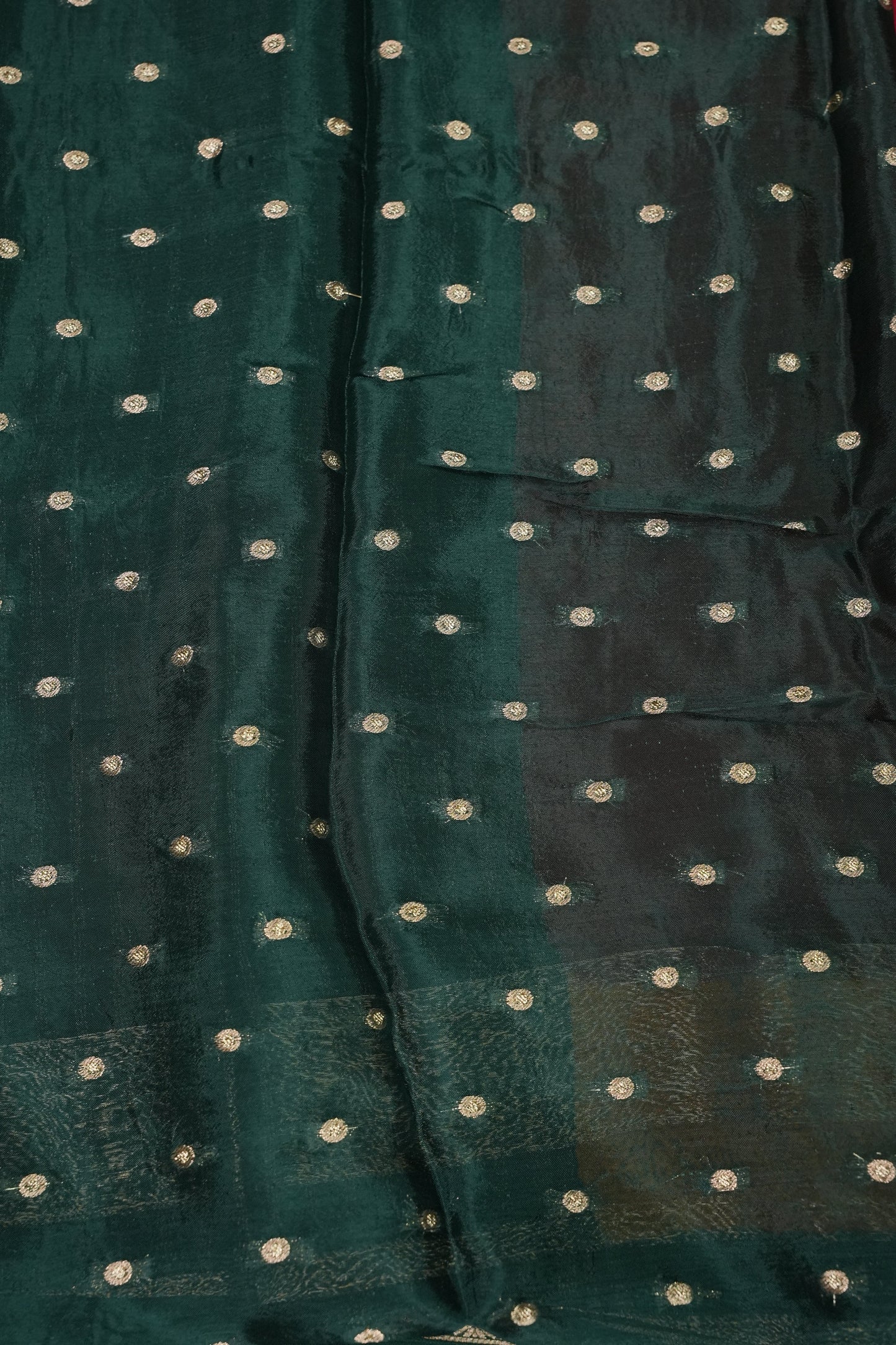 Georgette Crepe Sarees - Deep Red