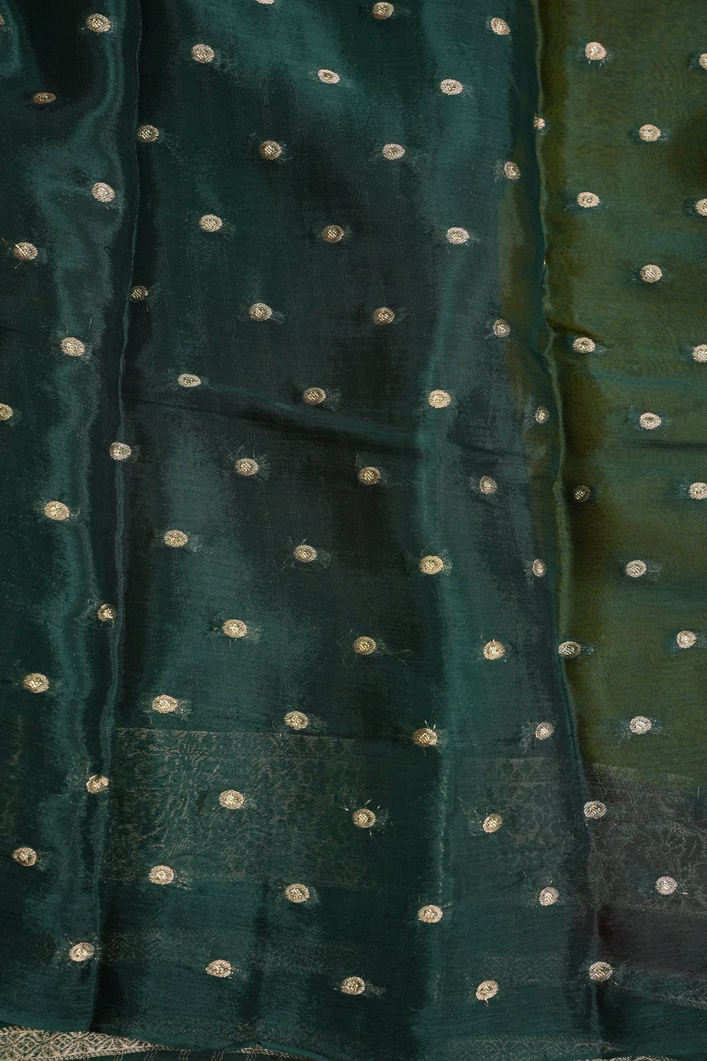 Georgette Crepe Sarees - Mustard