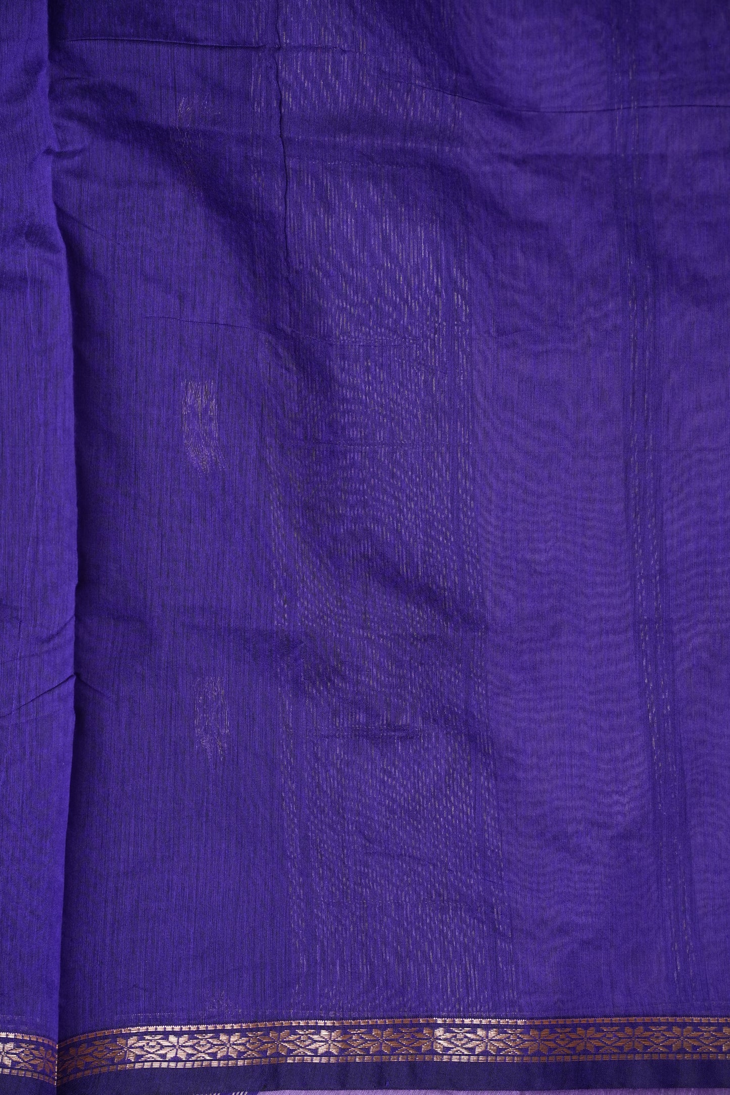 Maheshwari Silk Cotton Saree | Purple
