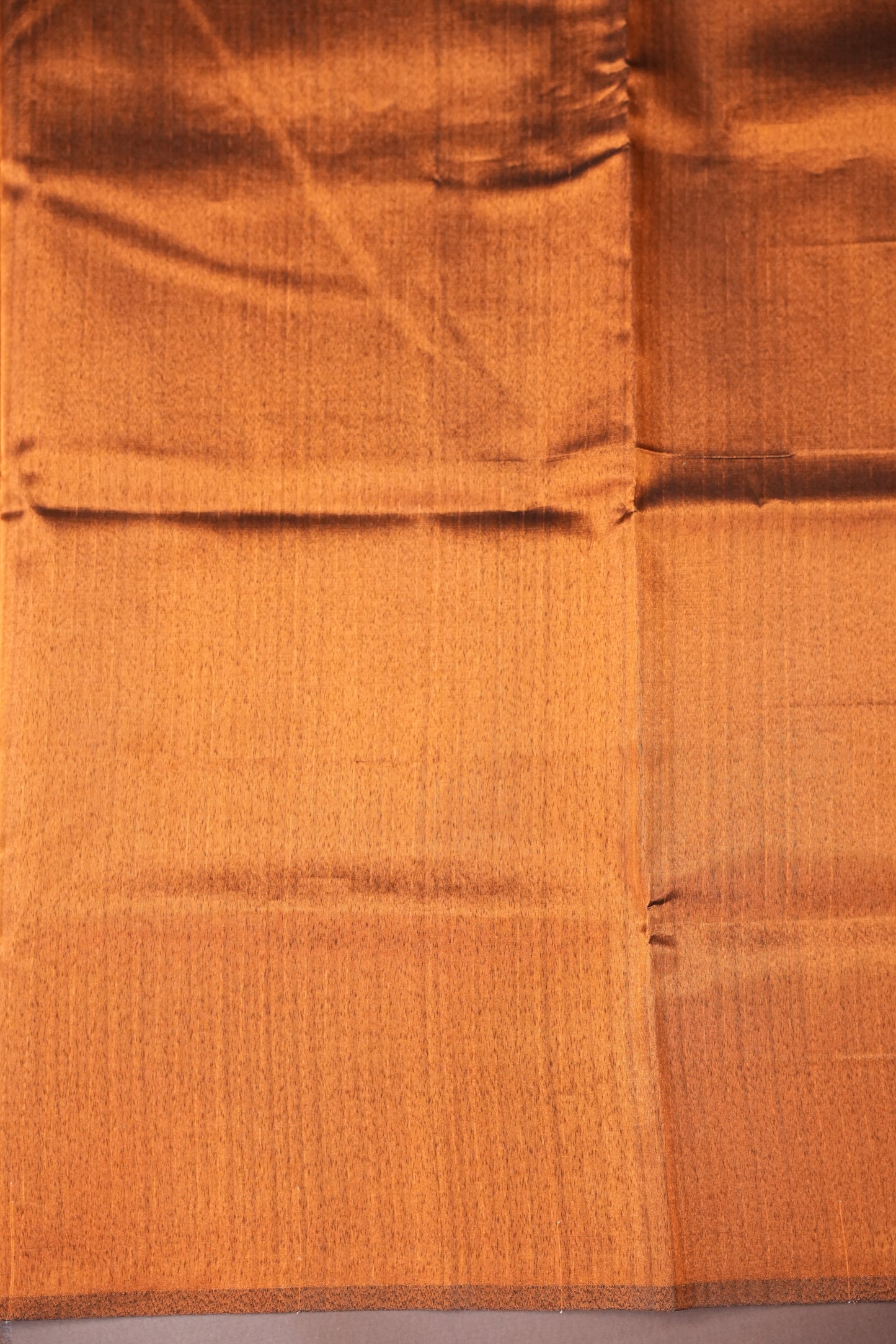 Tissued Silk Cotton Saree - Black and Copper