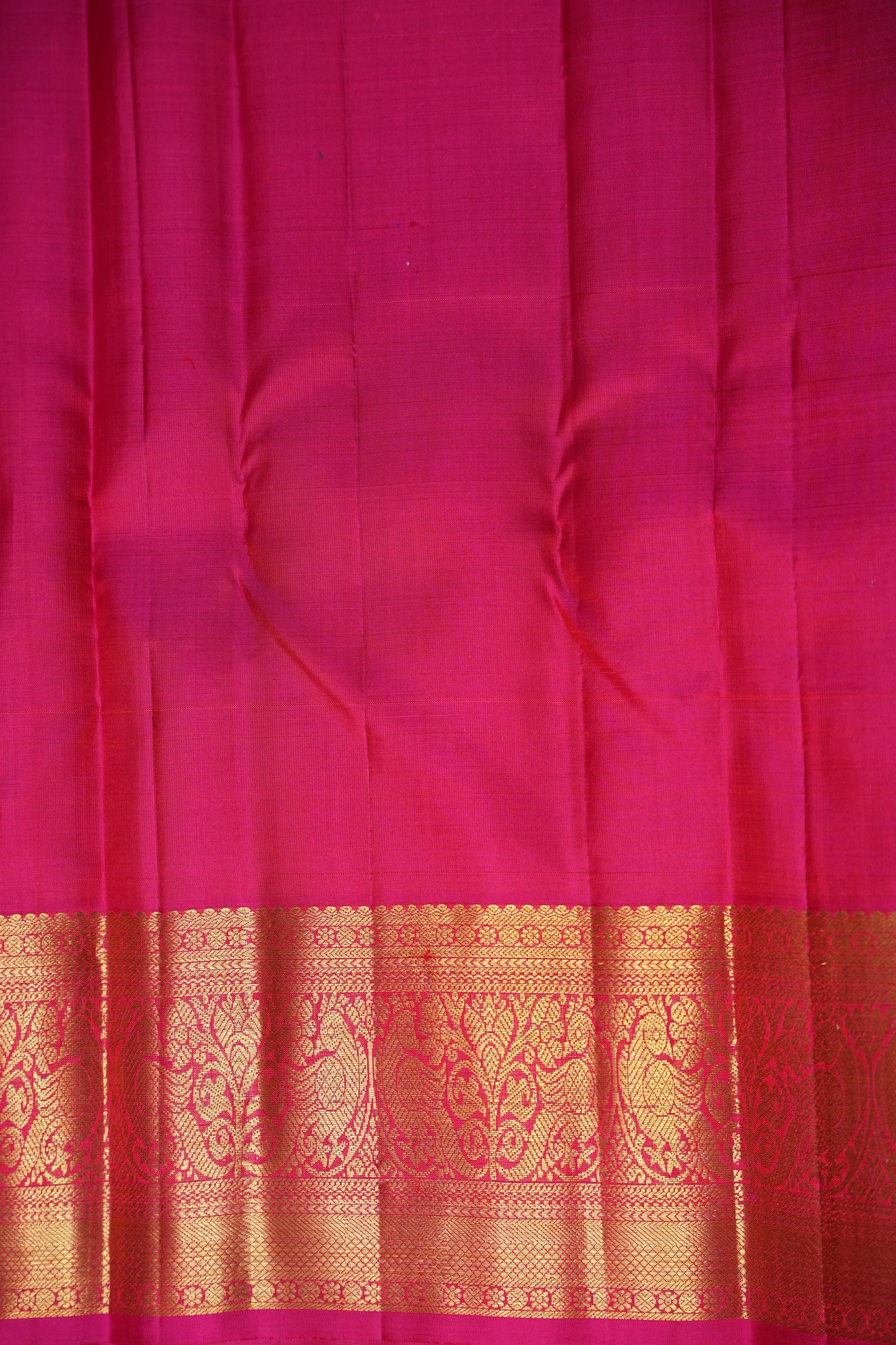 Purple & Pink Pure Kanchipuram Silk Saree|Silk Mark Certified