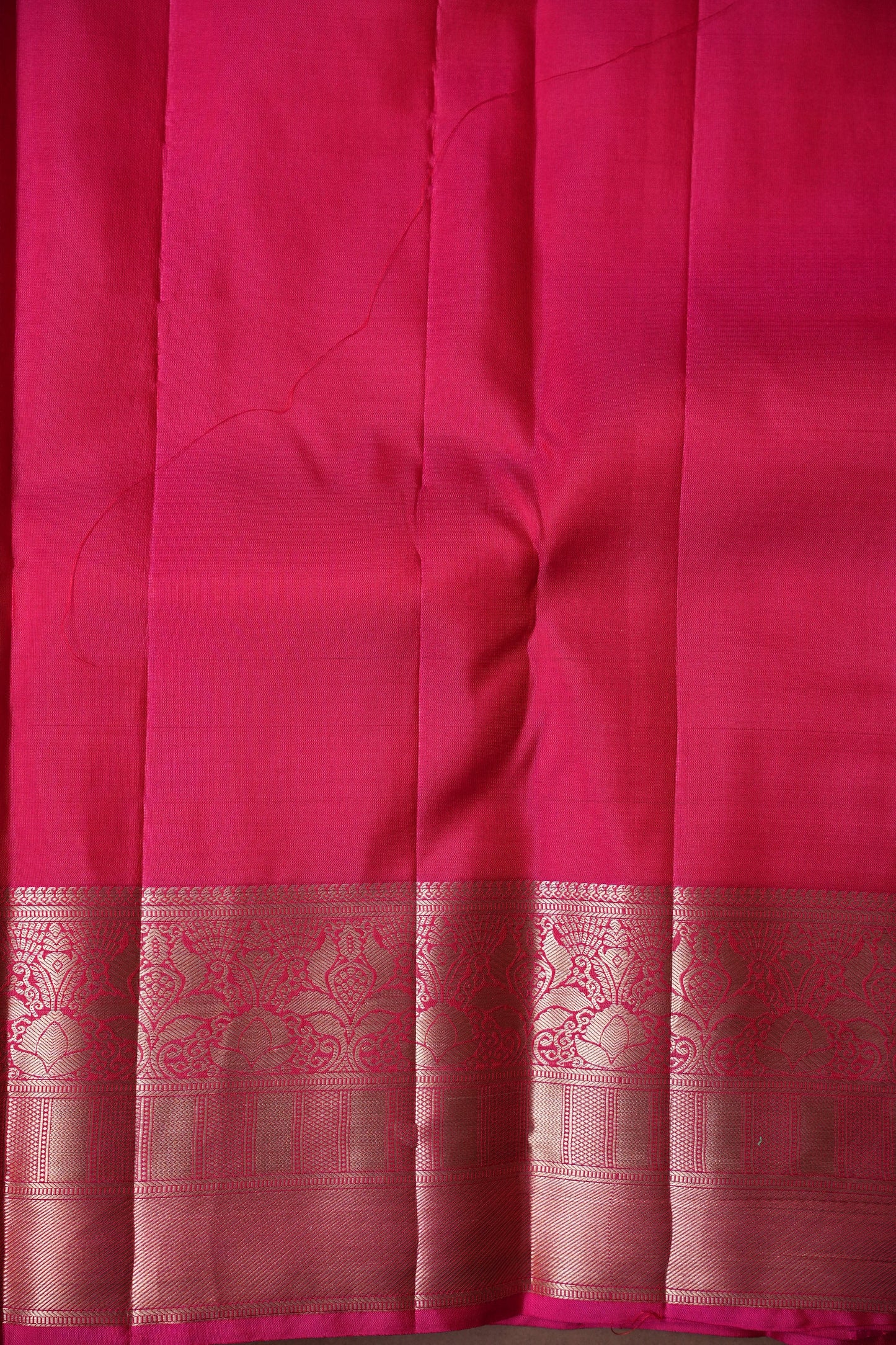 Pure Kanchipuram Brocade Silk Saree - Pink| Silk Mark Certified