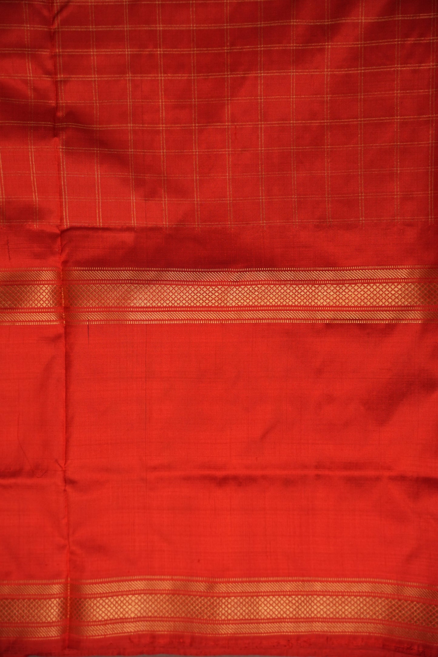 Pure Ikkat Soft Silk Saree - Lavender & Orange