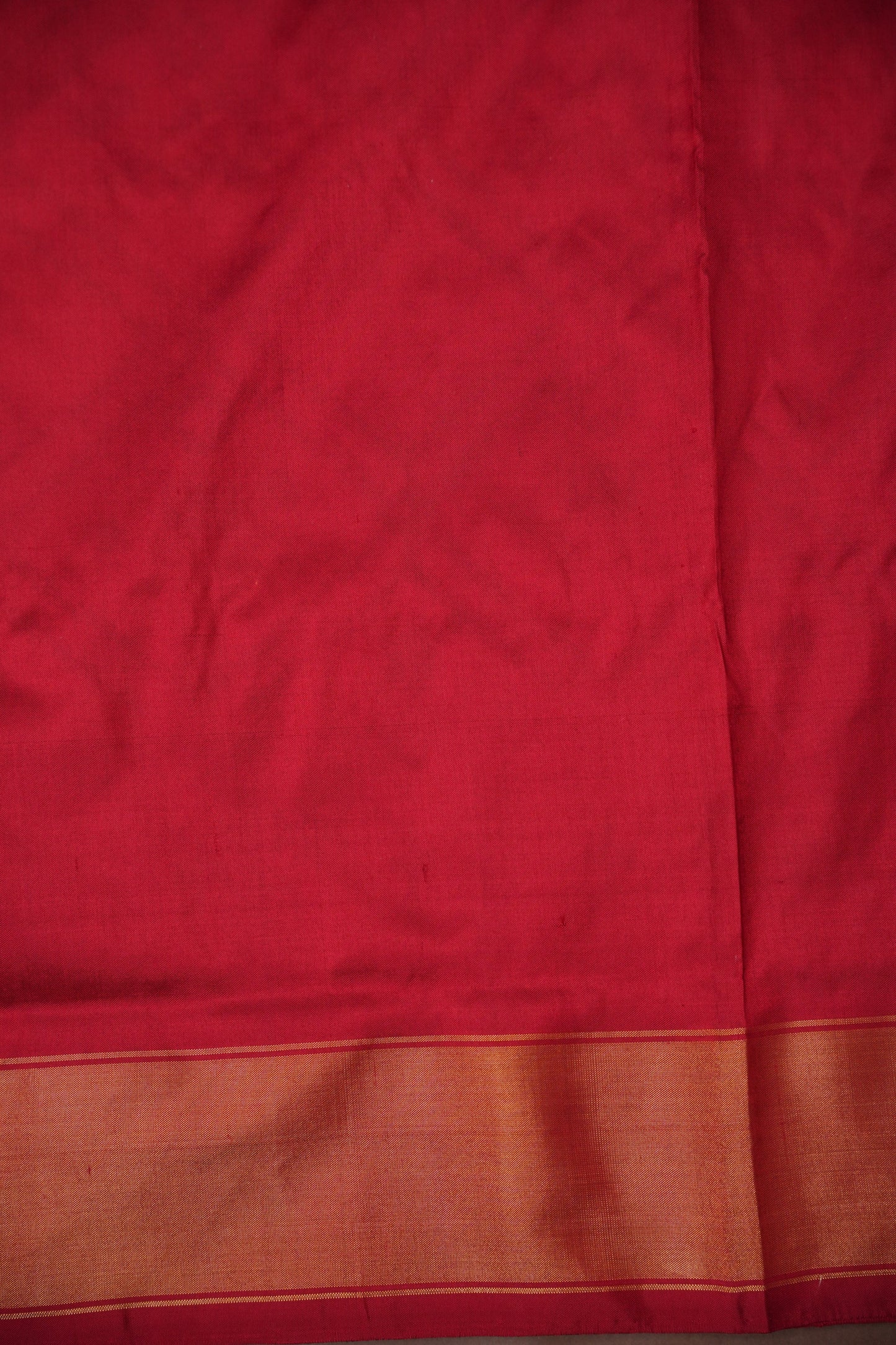 Pure Ikkat Soft Silk Saree - Ivory & Red
