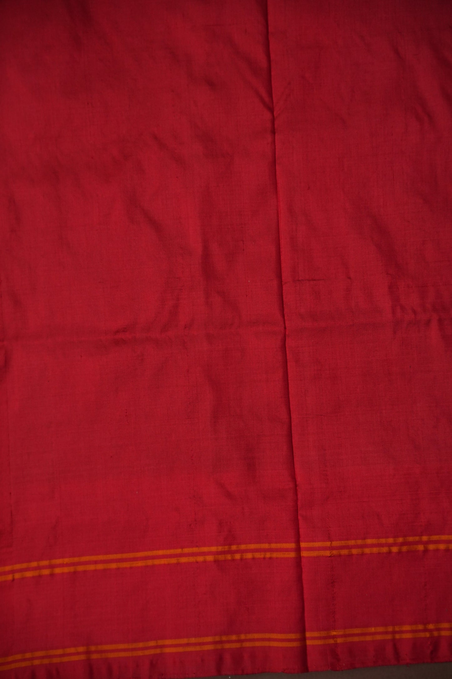 Pure Ikkat Soft Silk Saree - Black & Red