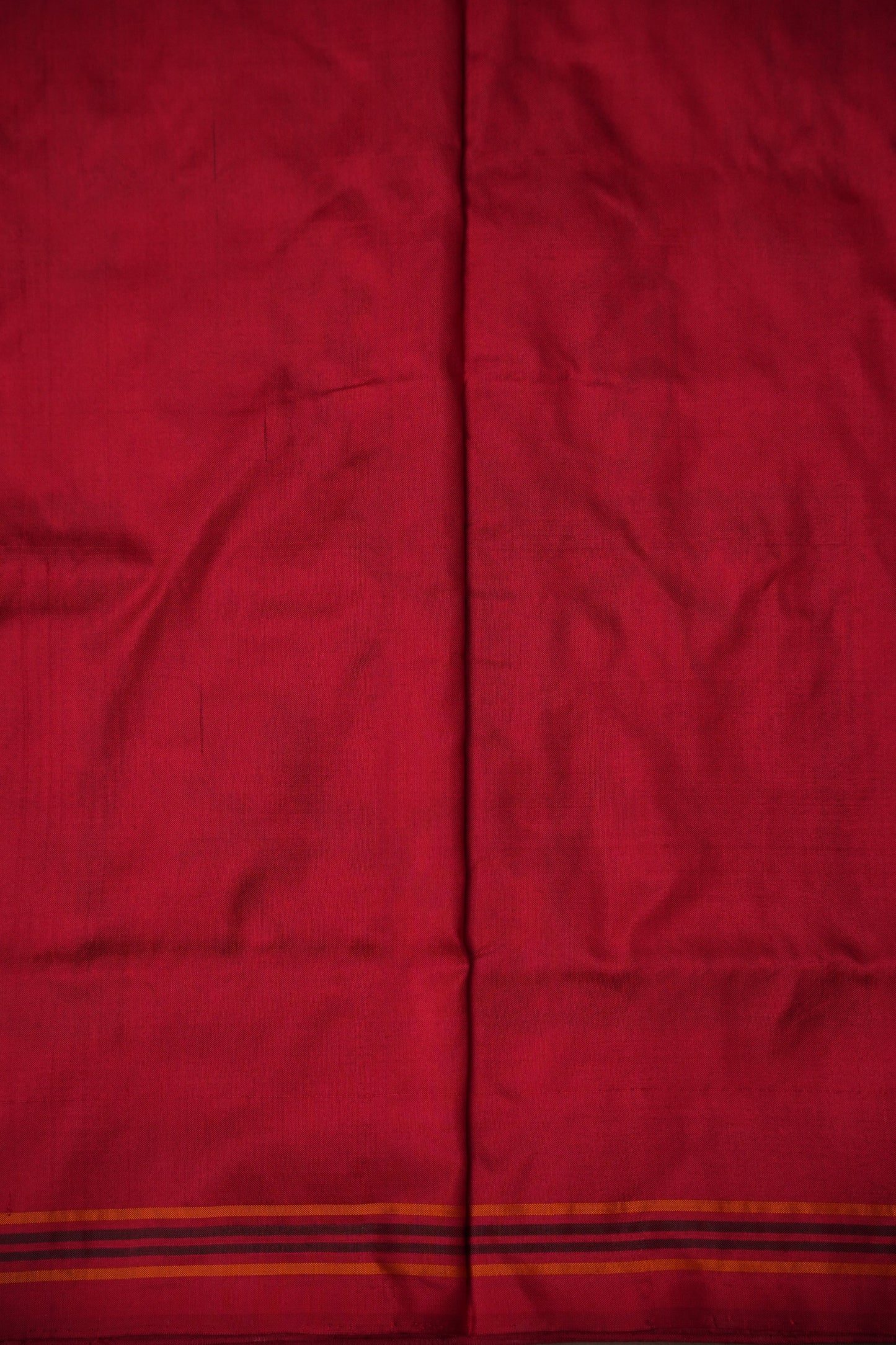 Pure Ikkat Soft Silk Saree - Baby Pink & Red