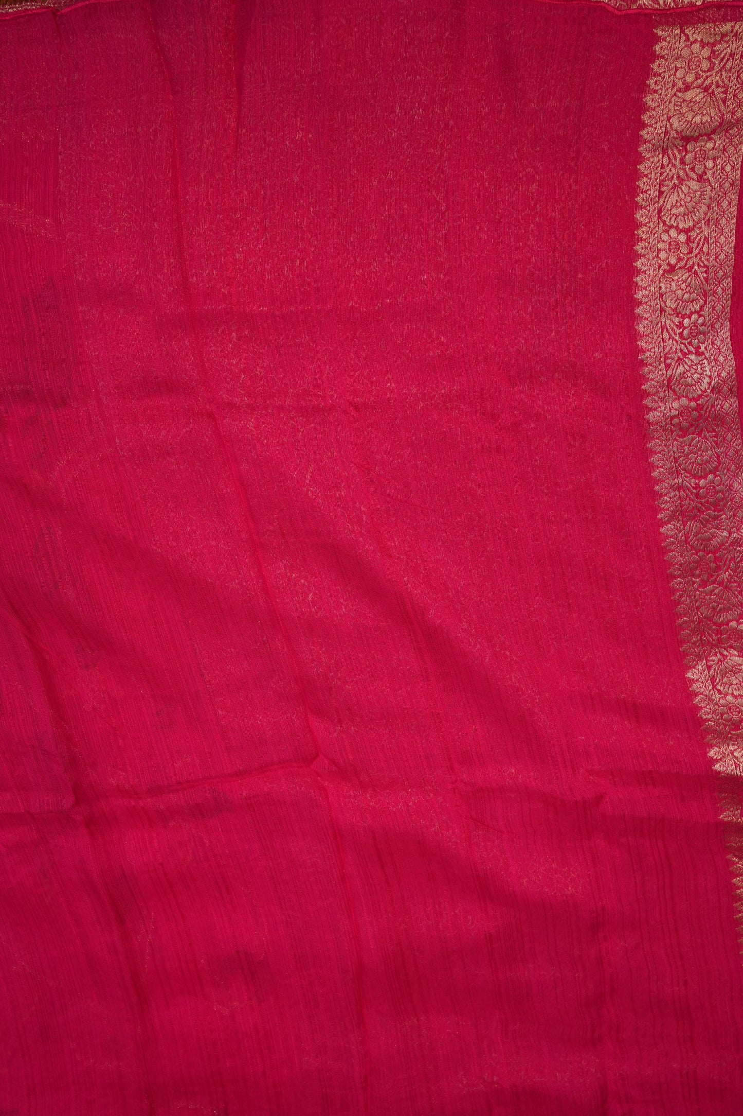 Soft Matka Banarasi Saree with Needle design work | Pink