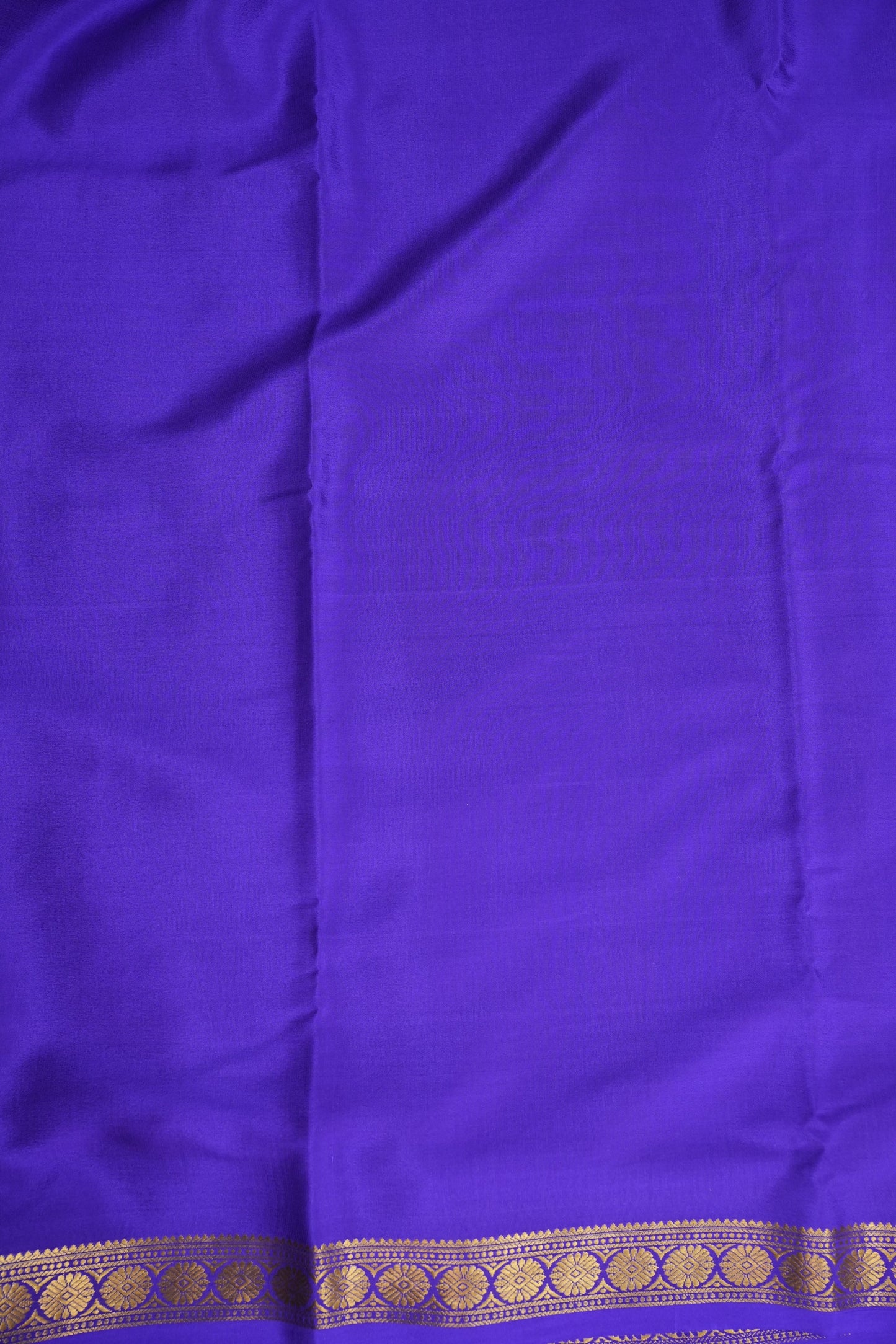Shibori Tie & Dye Pure Crepe Mysore Silk Saree - Purple