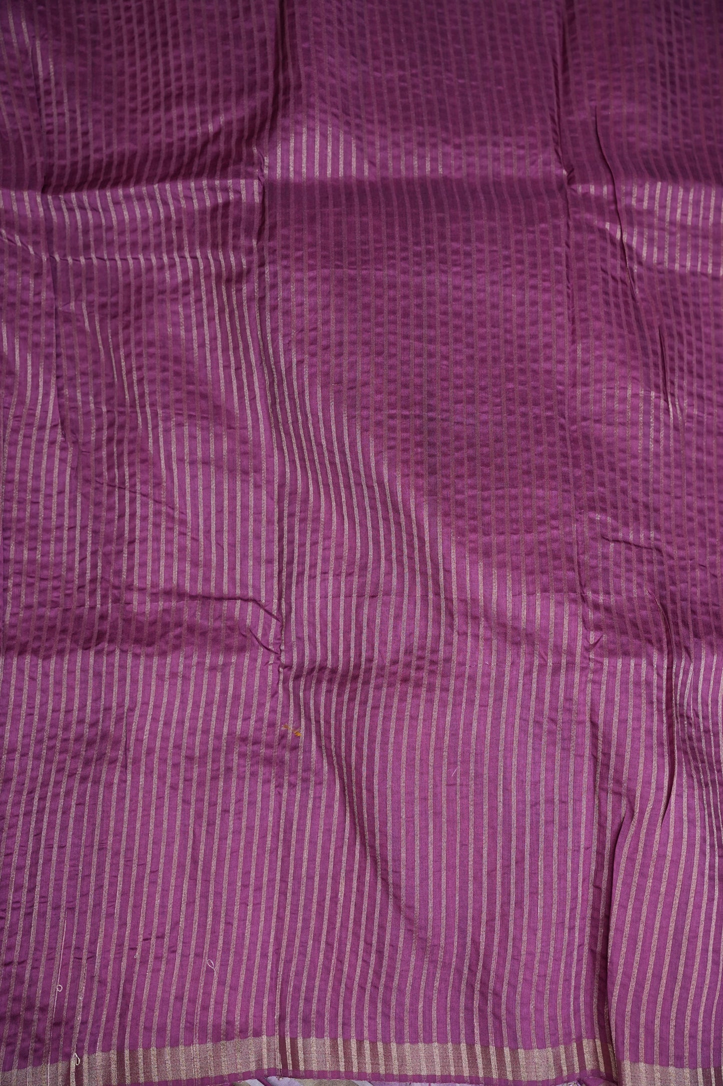 Semi Raw Silk Floral Print Saree β Orchid Purple