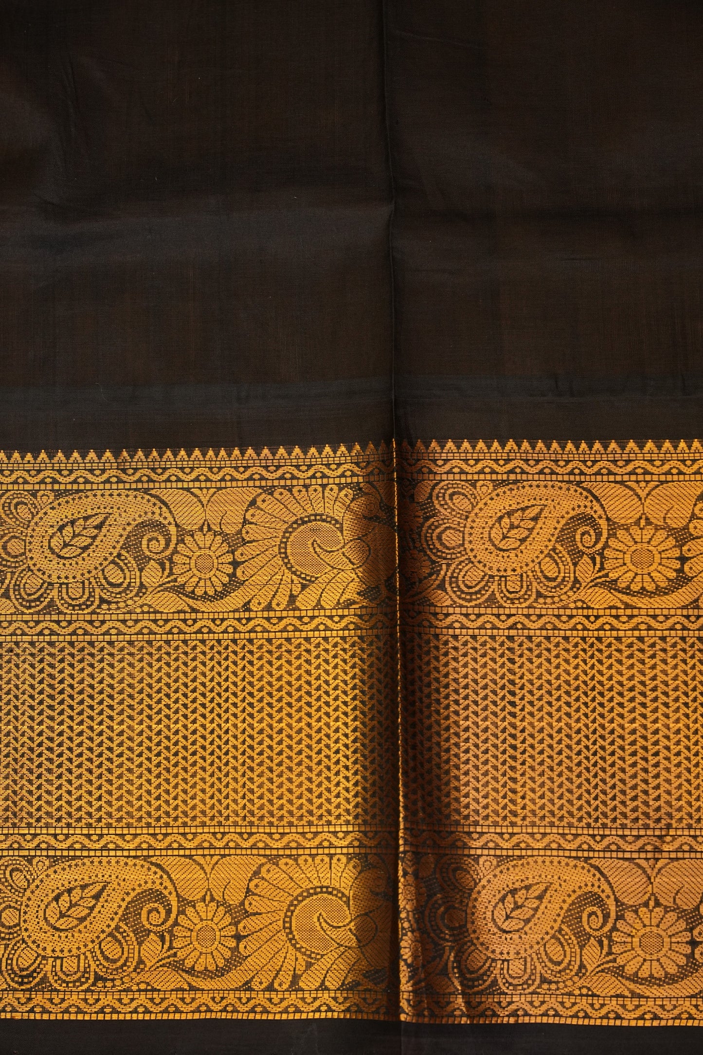 Pure Kuppadam Silk Cotton Saree - Baby Pink