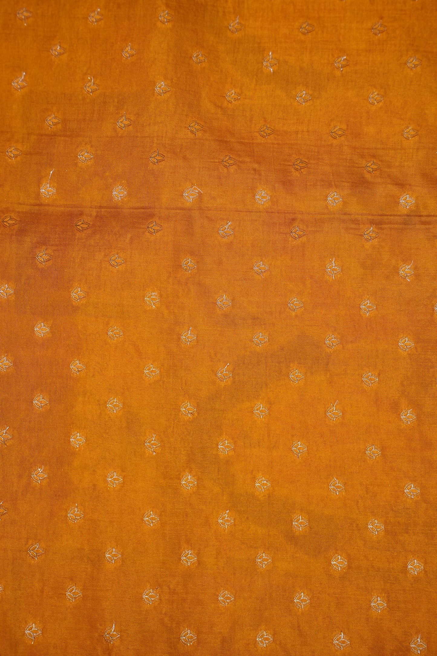 Kashmiri Pashmina Banarasi Story Telling Saree - Mustard Yellow