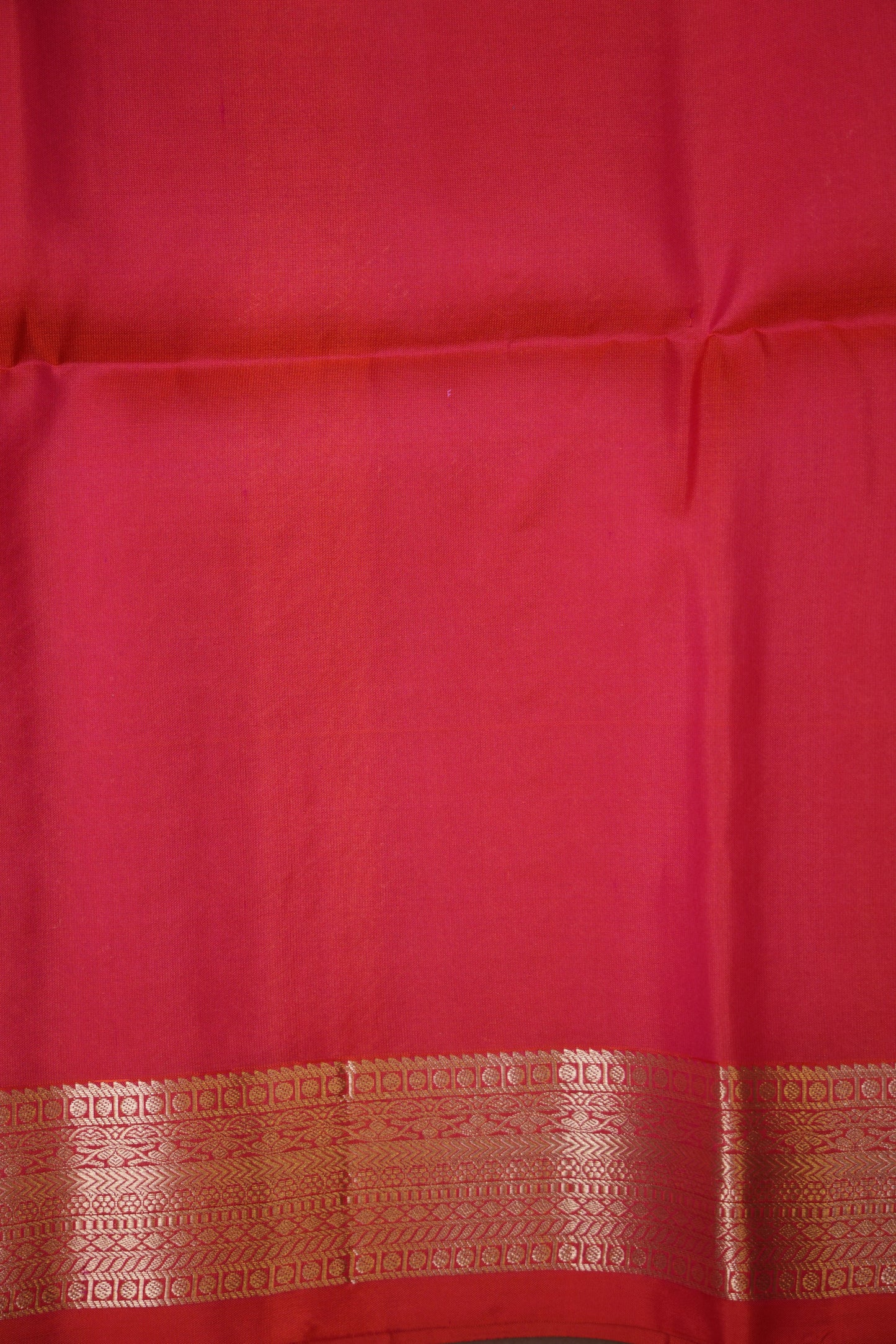 Pure Soft Silk Saree - Royal Blue and Orange