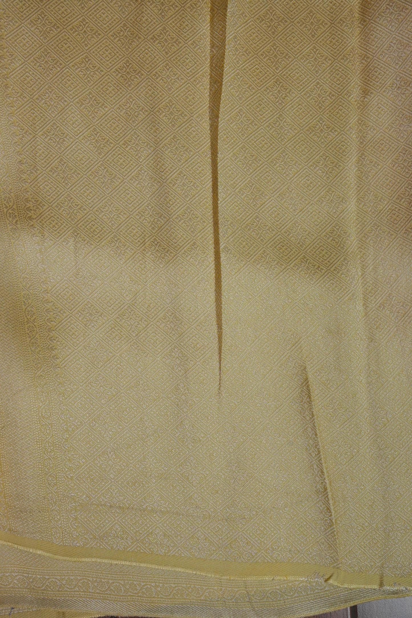 Soft Banarasi Silk Saree Ombre - Blush Pink and Green