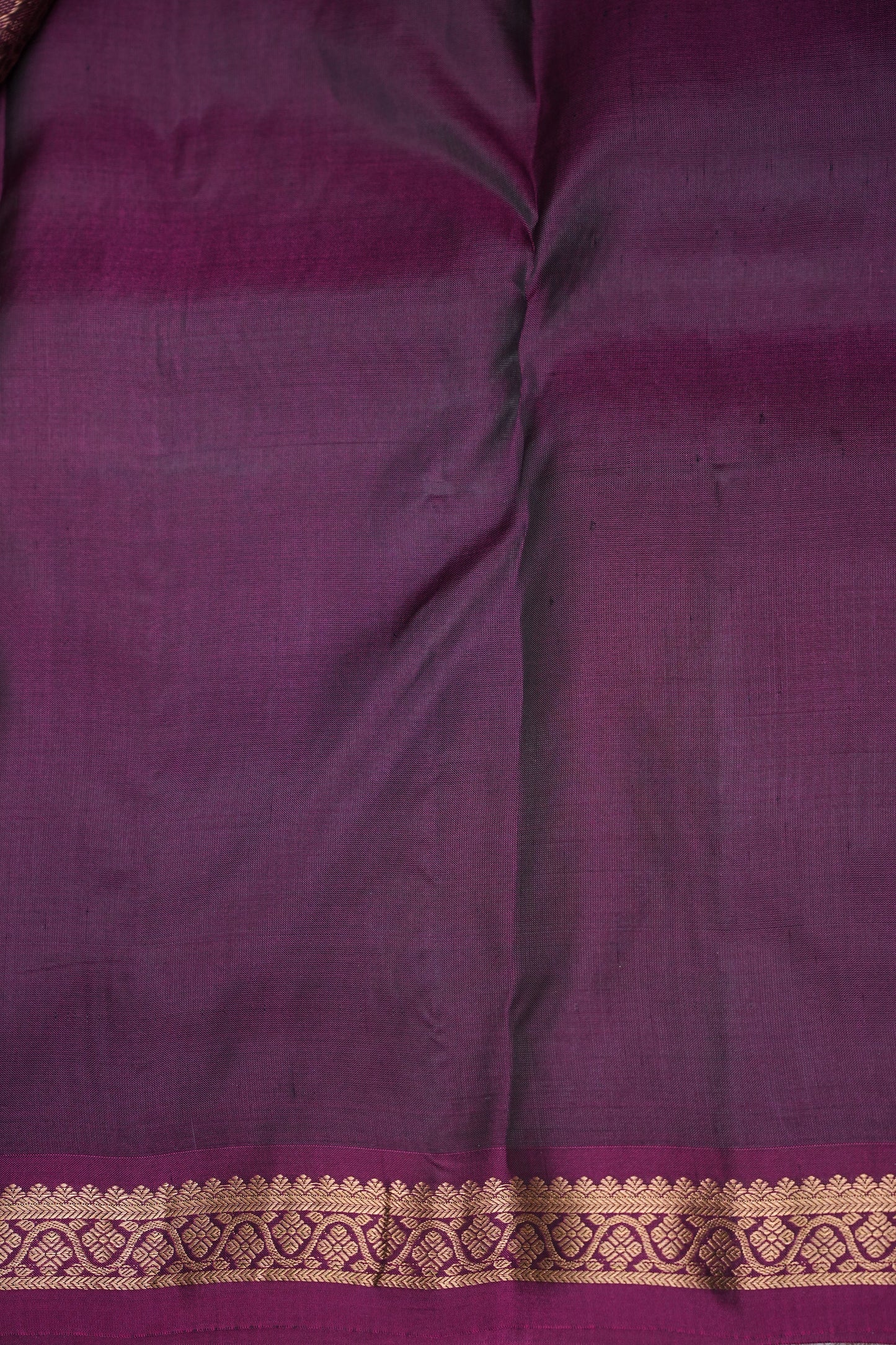 Pure Kanchipuram Silk Saree with Rich Zari Pallu - Teal Blue & Magenta