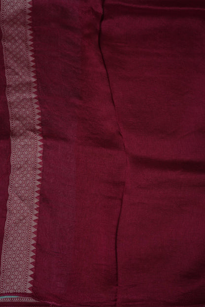Tussar Banarasi Raw Silk Saree with Floral Paithani Weaves – Aqua Green