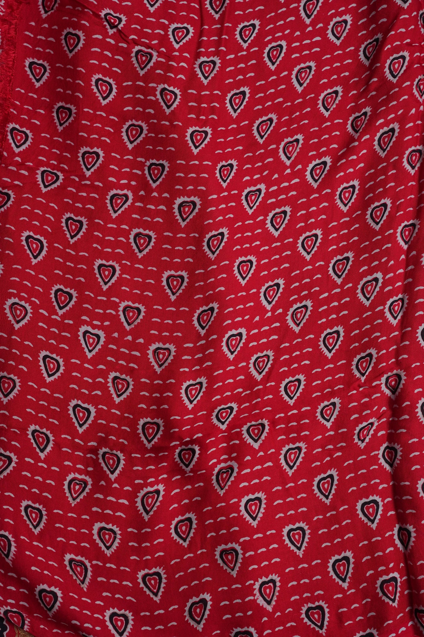 Bandhini Garchola Saree - Red