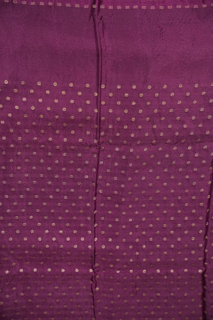 Khaddi Georgette Crepe Silk Saree with Antique Border – Baby Pink & Wine