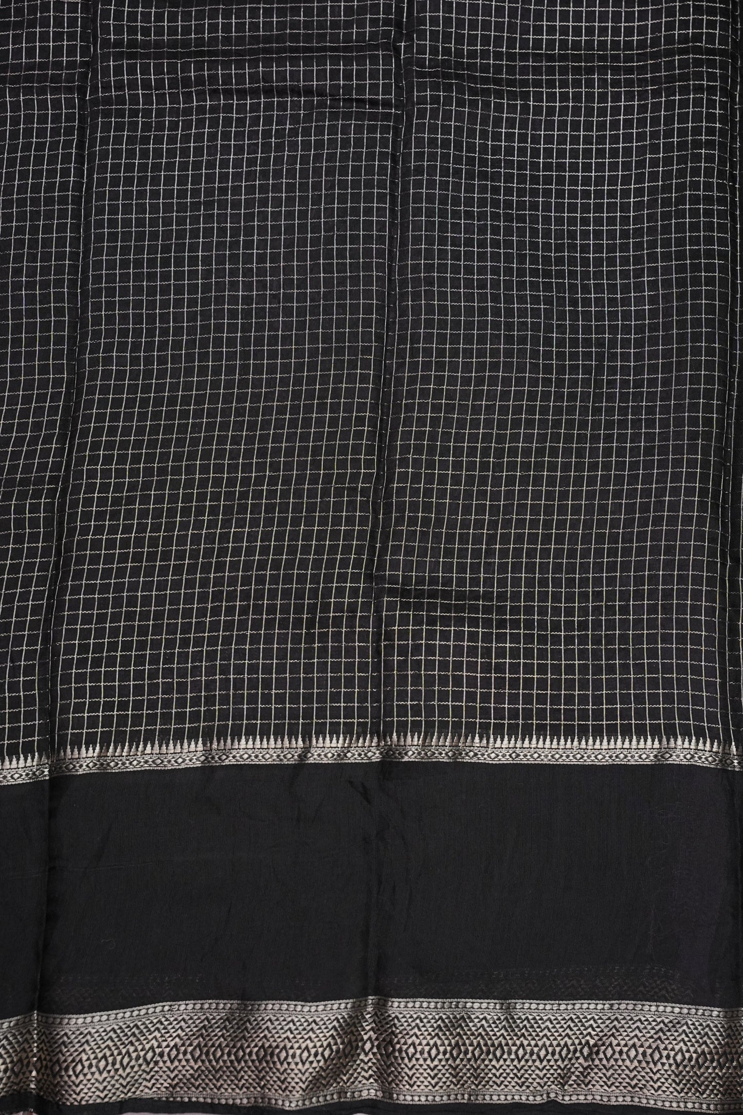 Crepe Silk Saree with Patola Prints - Purple