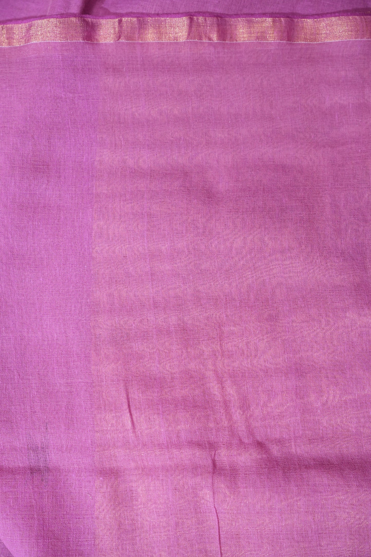 Soft Pure Cotton Saree - Soft Pink