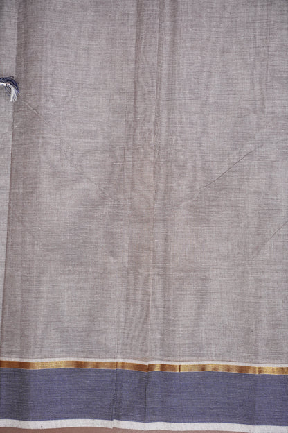 Chettinad Cotton Saree - Grey