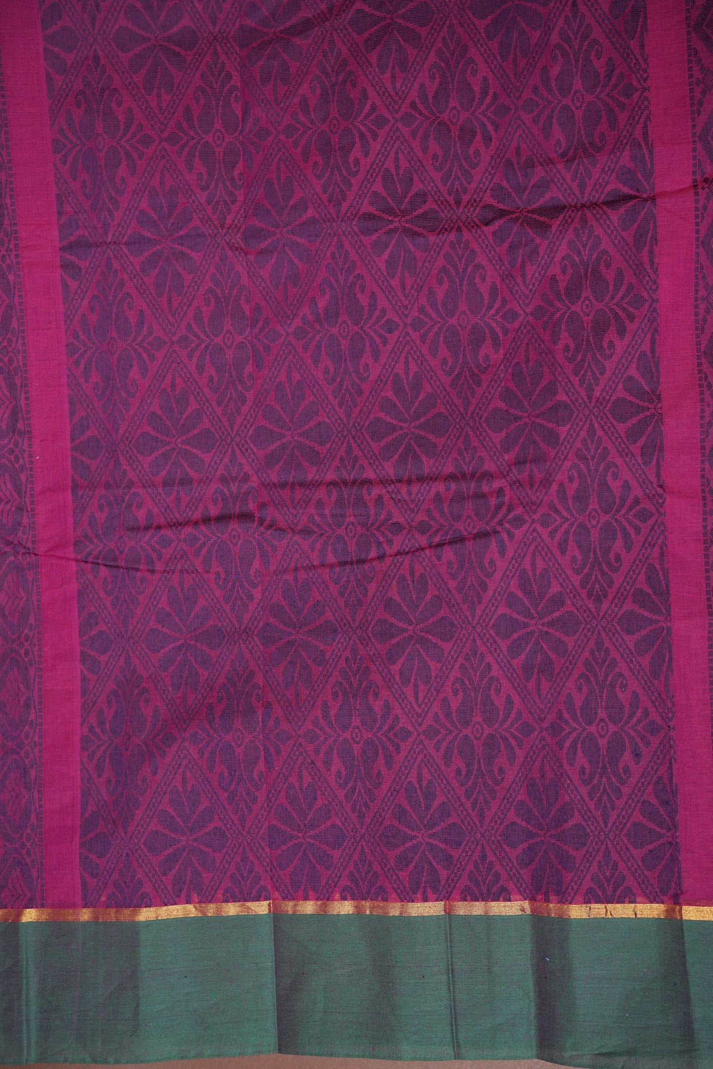 Chettinad Cotton Saree - Pink