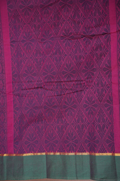 Chettinad Cotton Saree - Pink