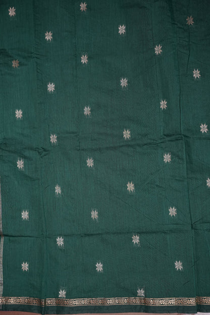 Maheshwari Silk Cotton Saree - Onion Pink