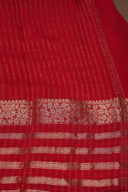 Georgette Crepe Sarees - Black