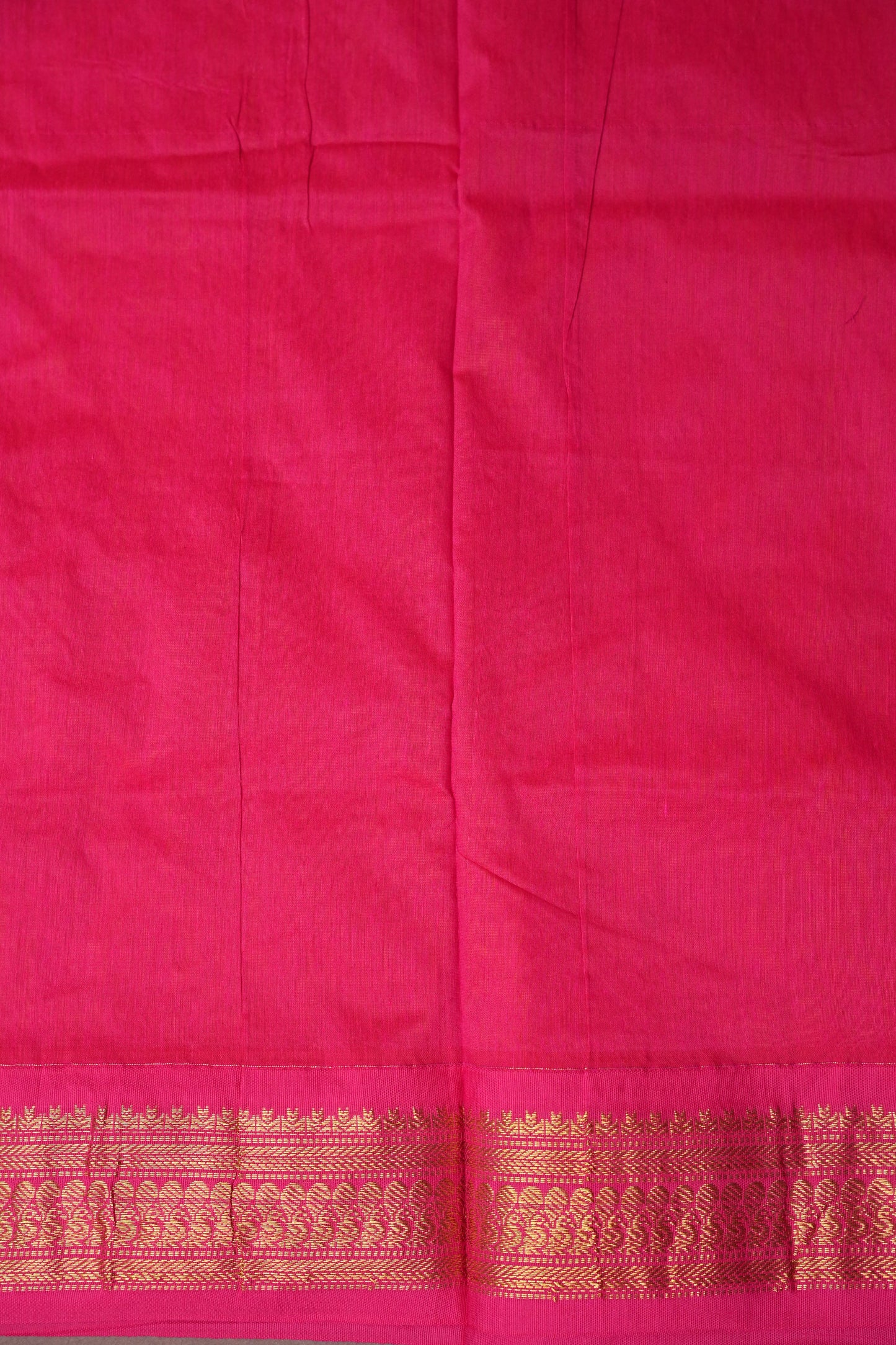 Kalyani Cotton Silk Saree - Yellow and Pink