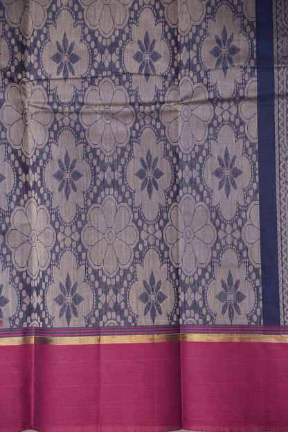 Chettinad Cotton Saree - Blue