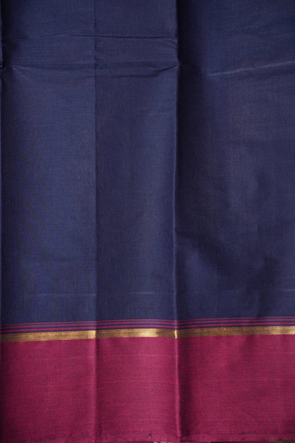 Chettinad Cotton Saree - Blue