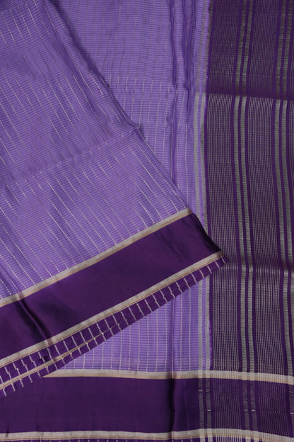 Crepe Silk Saree - Lavender