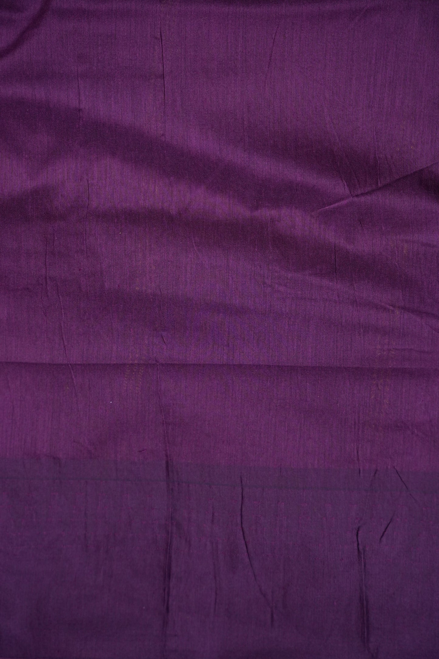 Temple Border Silk Cotton Saree - Peach and Purple