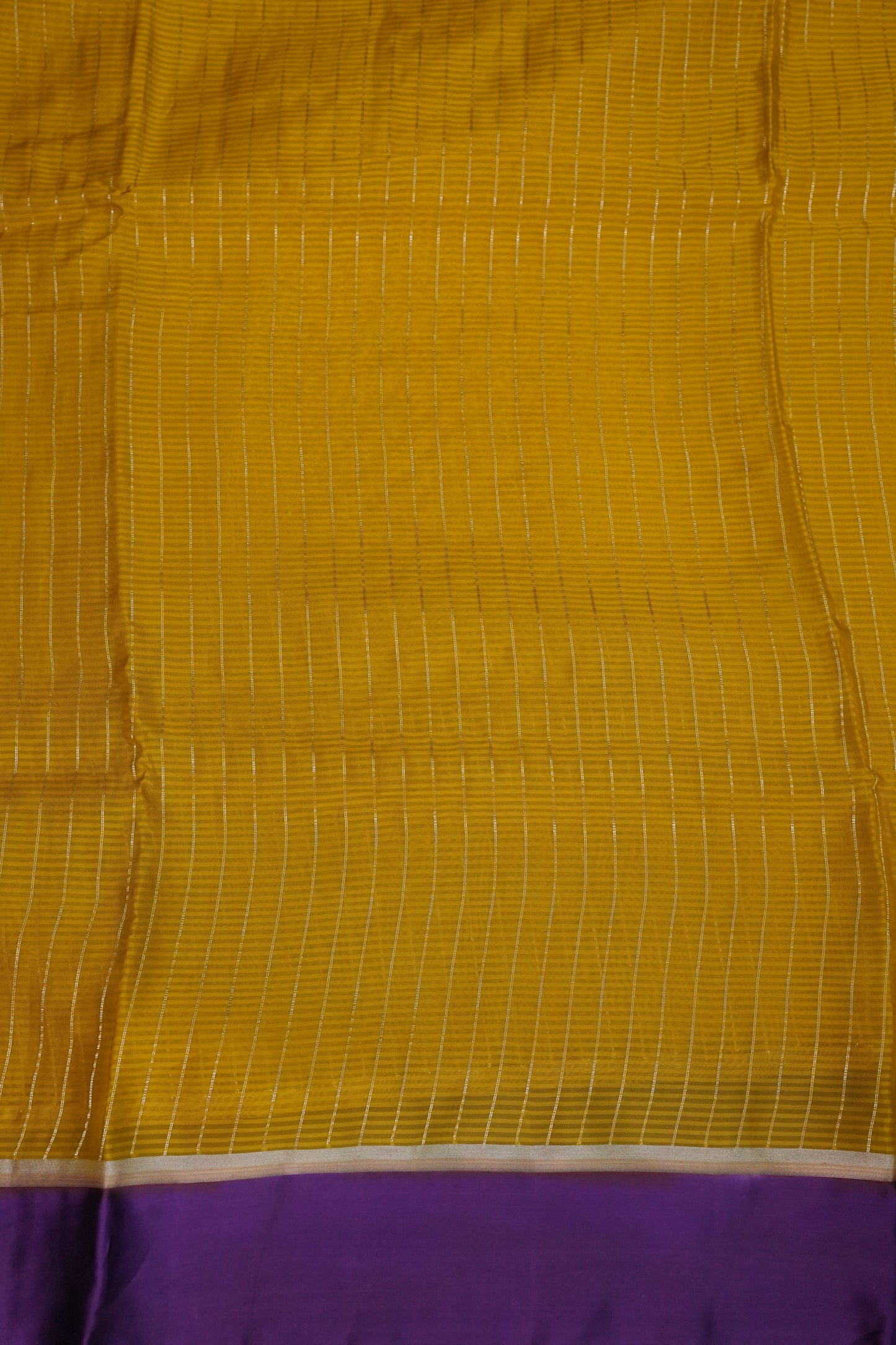Crepe Silk Saree - Mustard