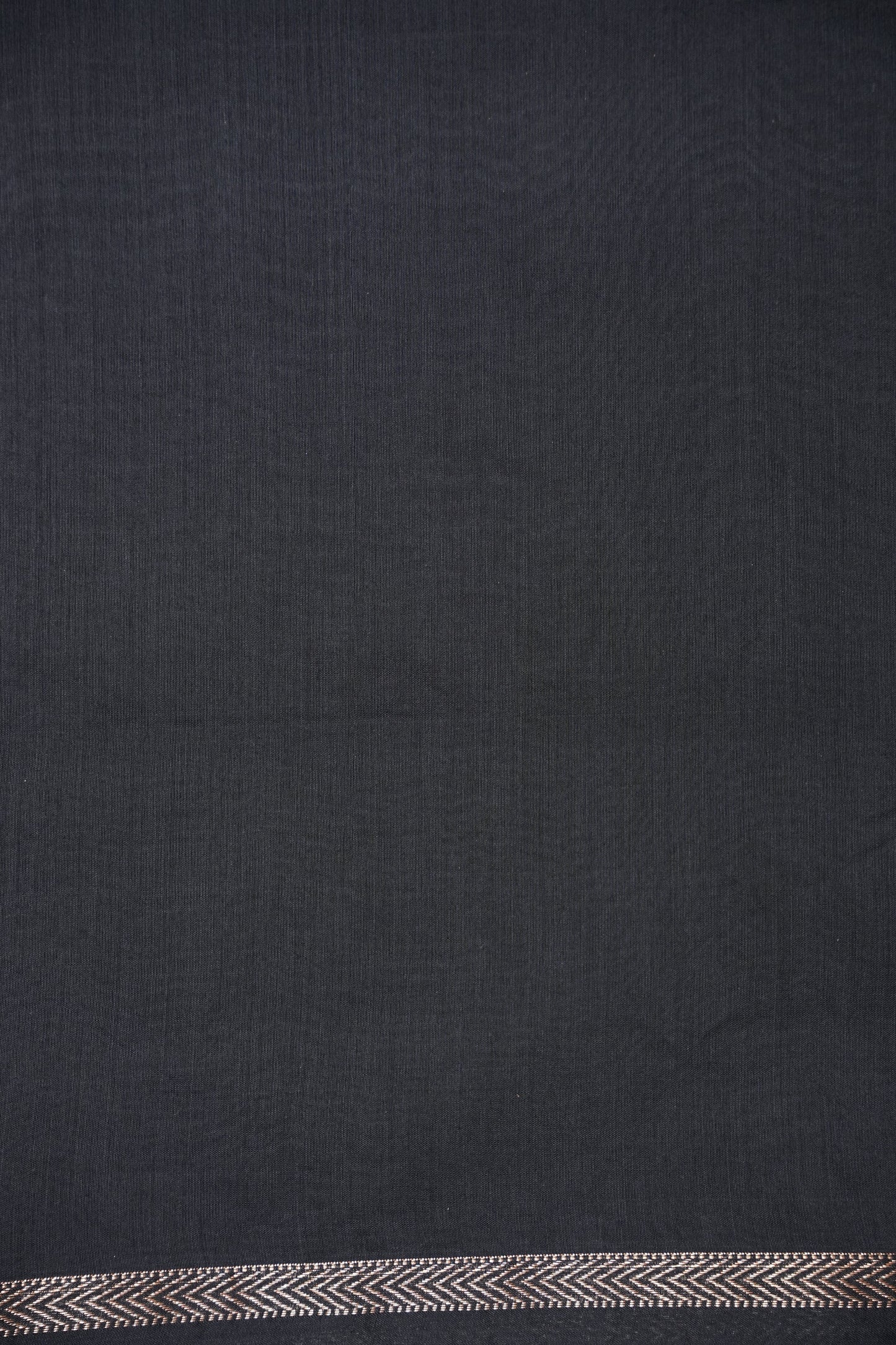 Maheshwari Silk Cotton Saree - Black