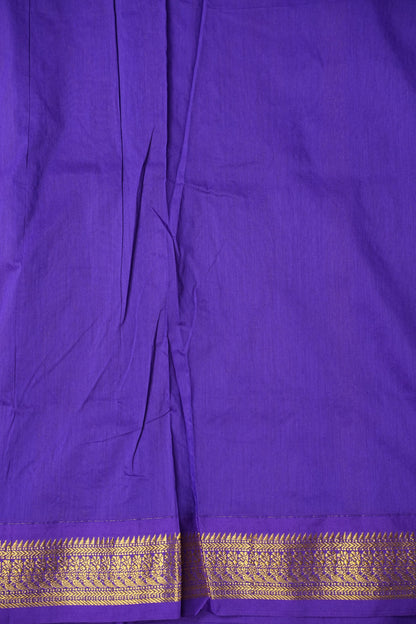 Kalyani Cotton Silk Saree - Purple