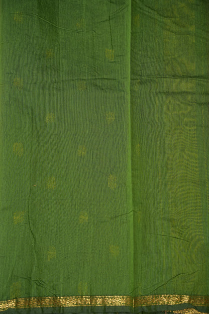Maheshwari Silk Cotton Saree - Wine