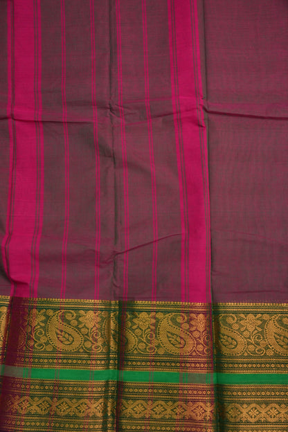 Kanchi Cotton Sarees - Purple & Blue