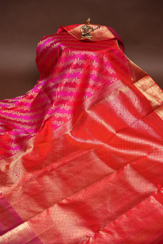 Rangkat Collection- Pure Kanchipuram Silk Saree|Silk Mark Certified