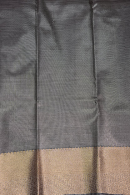 Digital Printed Semi Silk Saree - Pastel Pink Nude