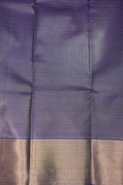 Digital Printed Semi Silk Saree - Pastel Nude