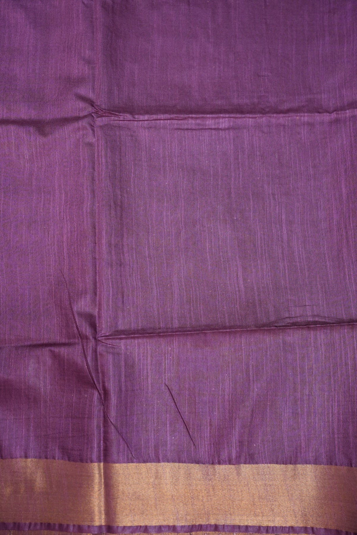 Semi Tussar Staple Saree – Purple