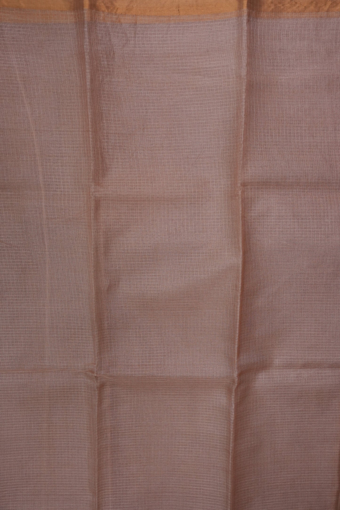 Silk Kota Multicolor Saree - Dusty Nude Shade