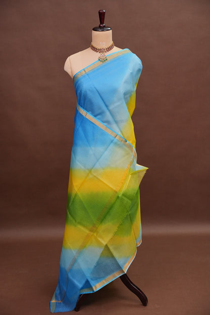 Silk Kota Multicolor Saree