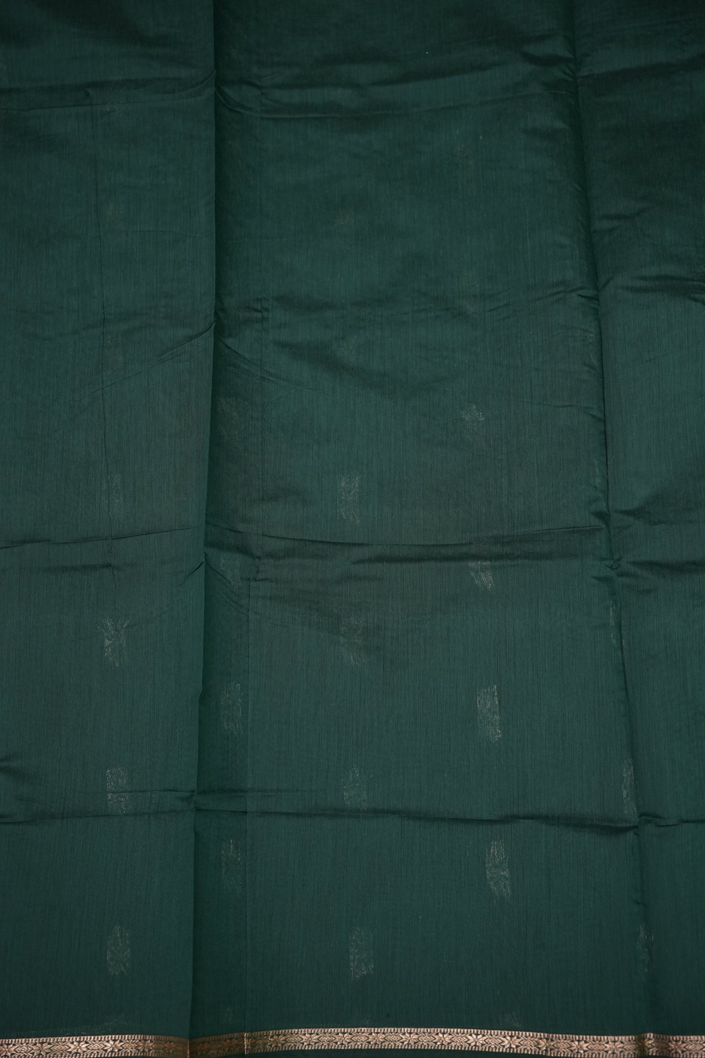 Maheshwari Silk Cotton Saree|Green
