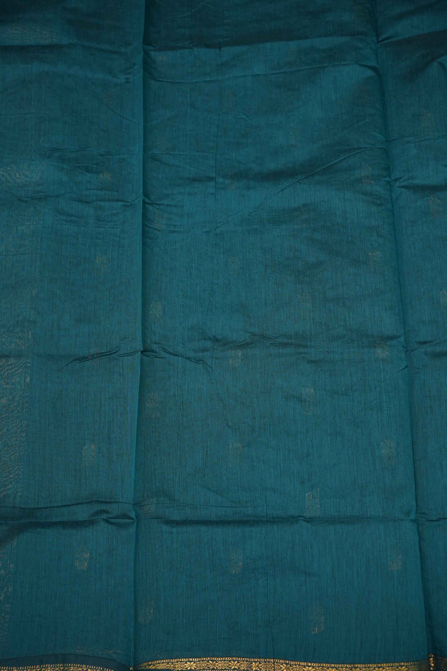 Maheshwari Silk Cotton Saree|Maroon and Teal